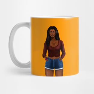 Beautiful Summer Girl Mug